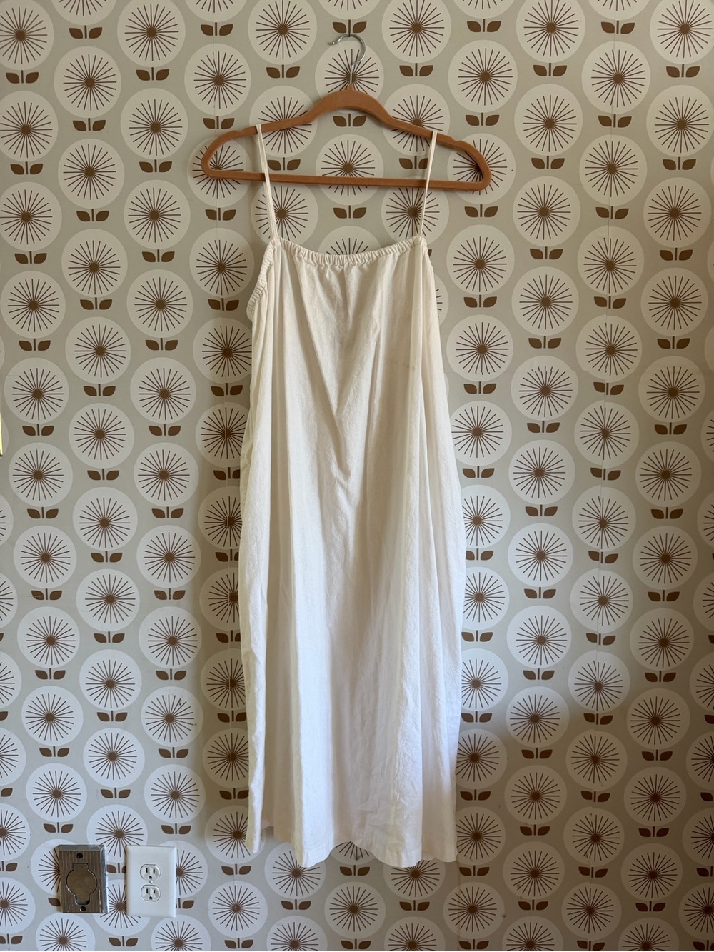 Ivory shift dress